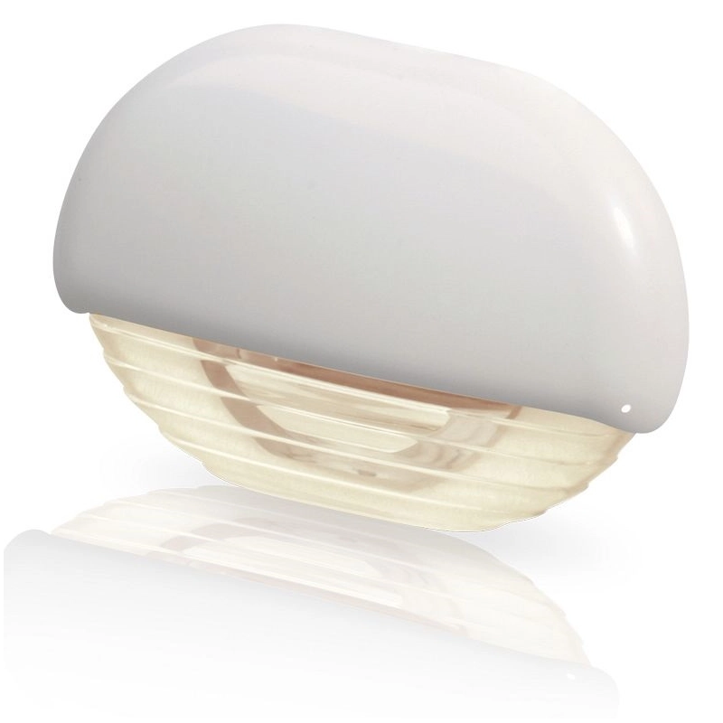 LUCE CORTESIA BIANCO CALDO - CROM. COVER WHITE PLASTIC