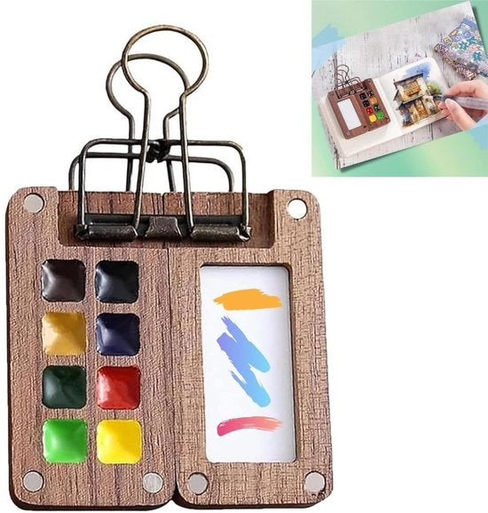 Pittura Acquaragia Miniatura con 8 Rasterizzazioni per Artisti