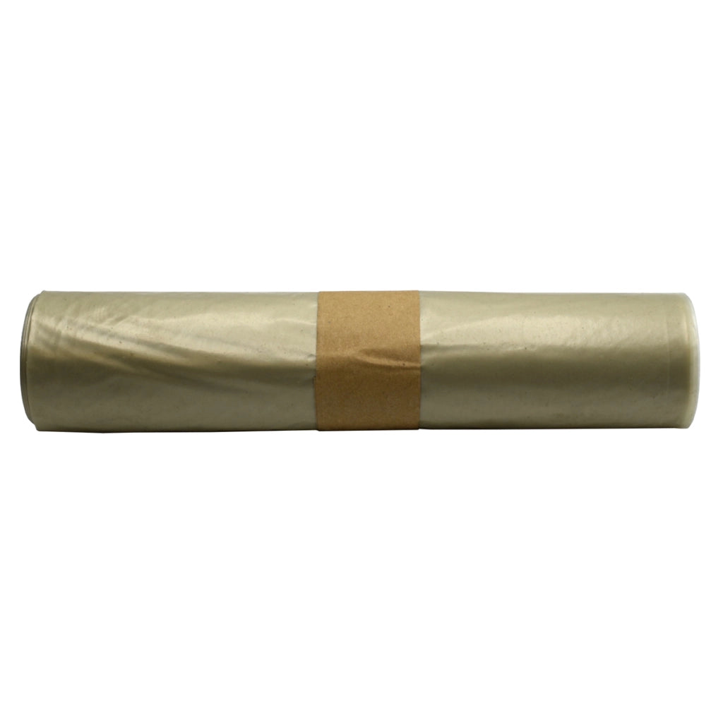 6 PZ SACCHI PER SPAZZATURA- Ambra trasp.  cm 90 x 120- senza- pezzi 1