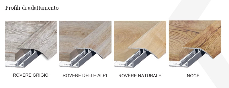 PROFILO DI ADATTAMENTO Colore Rovere Naturale