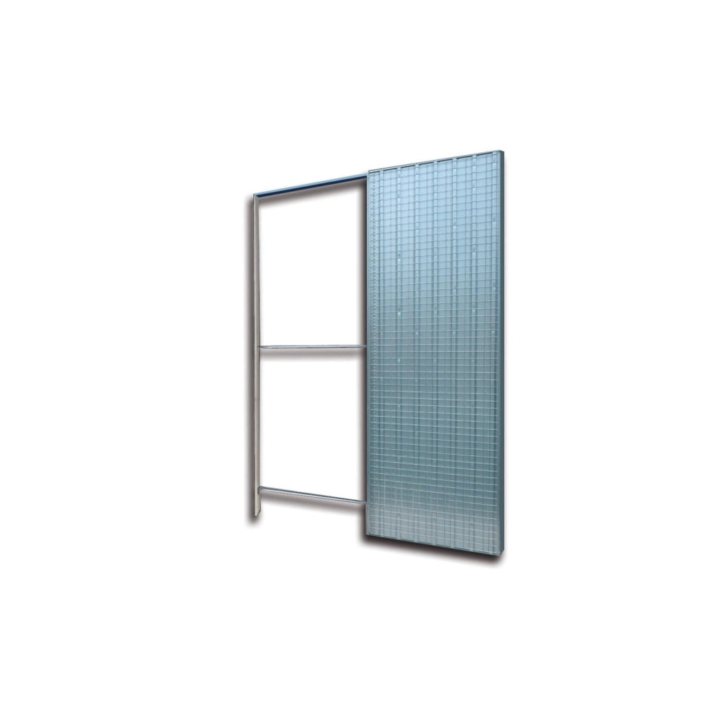 Controtelaio a scomparsa per intonaco - Telaio in Acciaio : Dimensione - 80X210CM, Spessore - 10,5CM