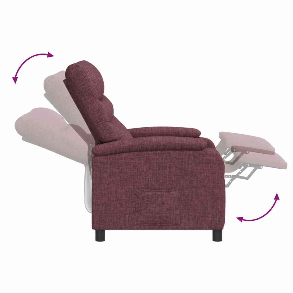 Poltrona reclinabile Viola Tessuto 42034900