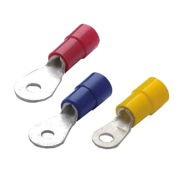 CAPOCORDA PREISOLATO OCCHIELLATO 2,5 mm, Ø 6 mm - Confezione 20 pezzi