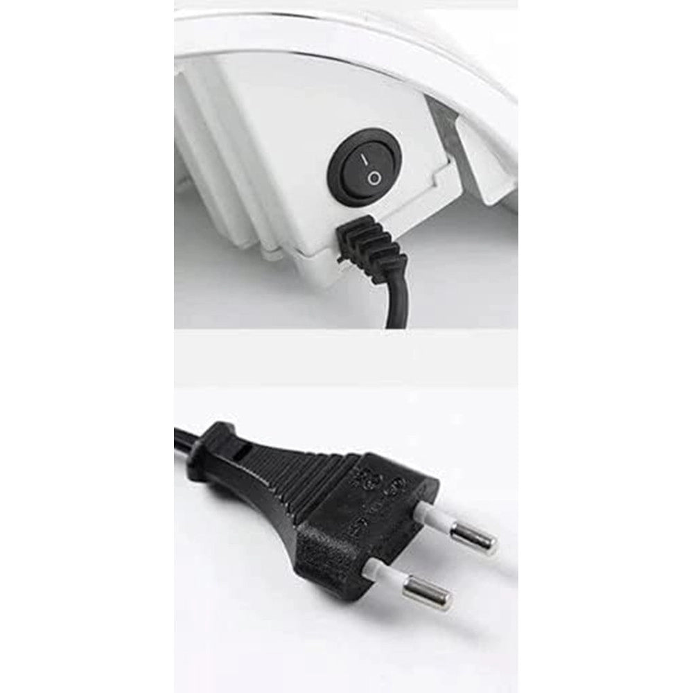 Trade Shop - Aspirapolvere Professionale Per Unghie 40 W Aspiratore Per Manicure Pedicure Bianco -