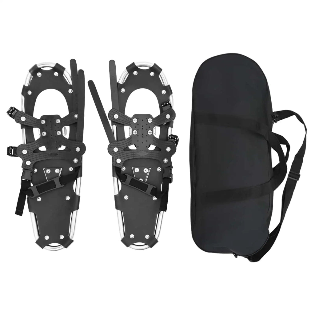Ciaspole 3 in 1 Argento e Nero 63 x 21 cm Alluminio e HDPE CFW7378335