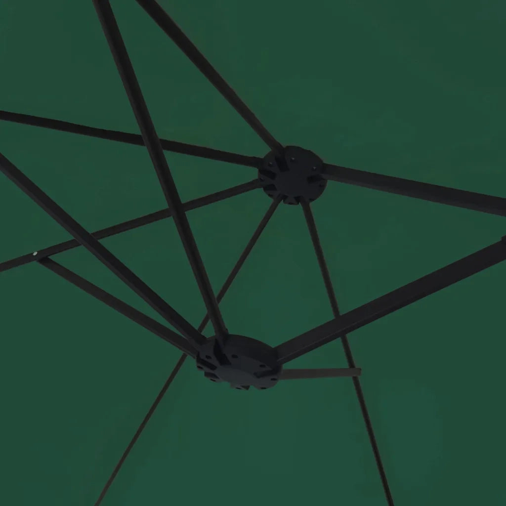 Ombrello | Parasolne a Doppia Testa con LED Verde 449x265 cm