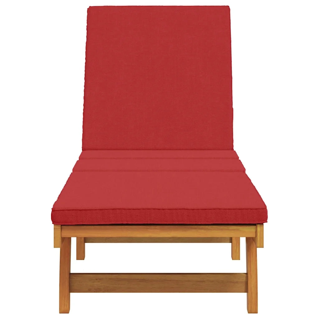 Lettino da sole Marrone 199 x 63 x 85 cm 4105539