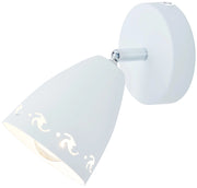 Applique Candellux Coty 91-67111 bianca metallo E14