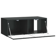 Mobile TV da Muro | Armadietto TV | Mobile Porta TV 59,5 x 41 x 30 cm Nero