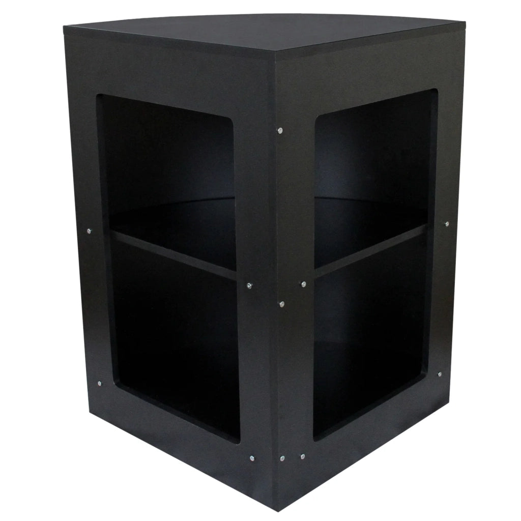Set Gemini con 3 Banconi da Negozio e Reception Neri Eleganti Professionali