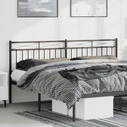 Testiera di Ricambio in Metallo Nero 180 cm 373727