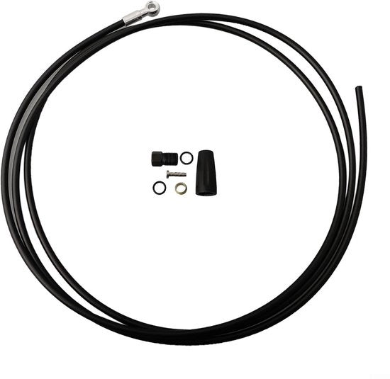 Impianto di freno a cavo 2m - Sistema di freno a cavo idraulico - Compatibile con XTR/SLX/XT - Incluso accessorio di installazione - Installazione facile - Cavo di freno