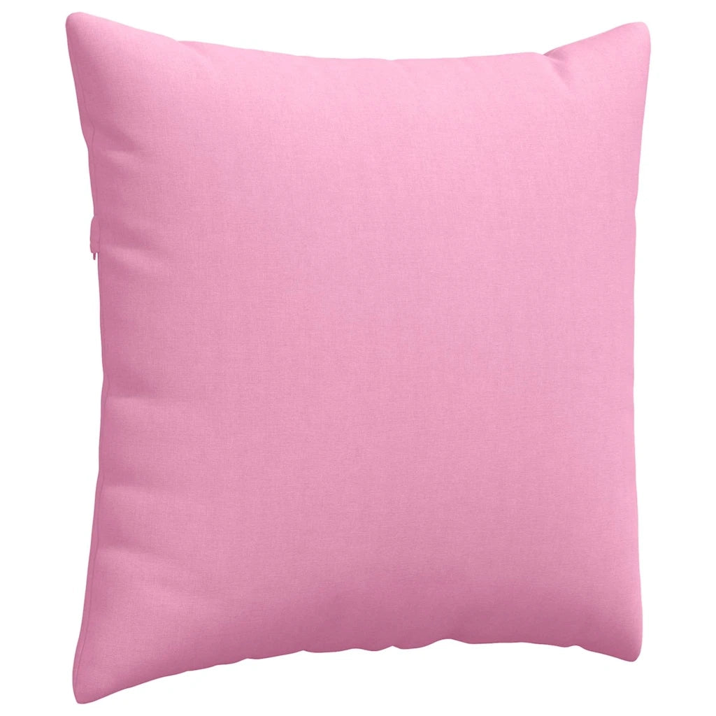 Cuscini da Divano 2 pcs Rosa 80 x 80 cm Tessuto 42014055