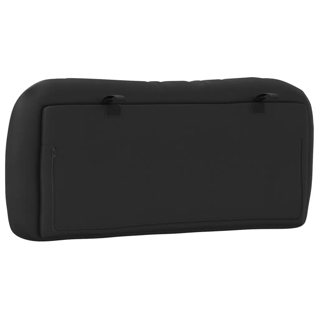 Cuscino Testiera-Cuscino per Testiera Hvar Nero 90 cm in Similpelle
