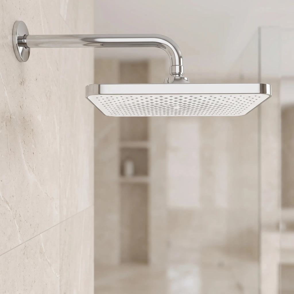 Soffione Doccia Rettangolare Rea Js-032 Chrome