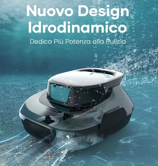 Aiper Scuba SE recensione: robot piscina senza fili economico e compatto