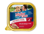 MIGLIOR CANE PATE' CON MANZO E CUORE 150 GRAMMI