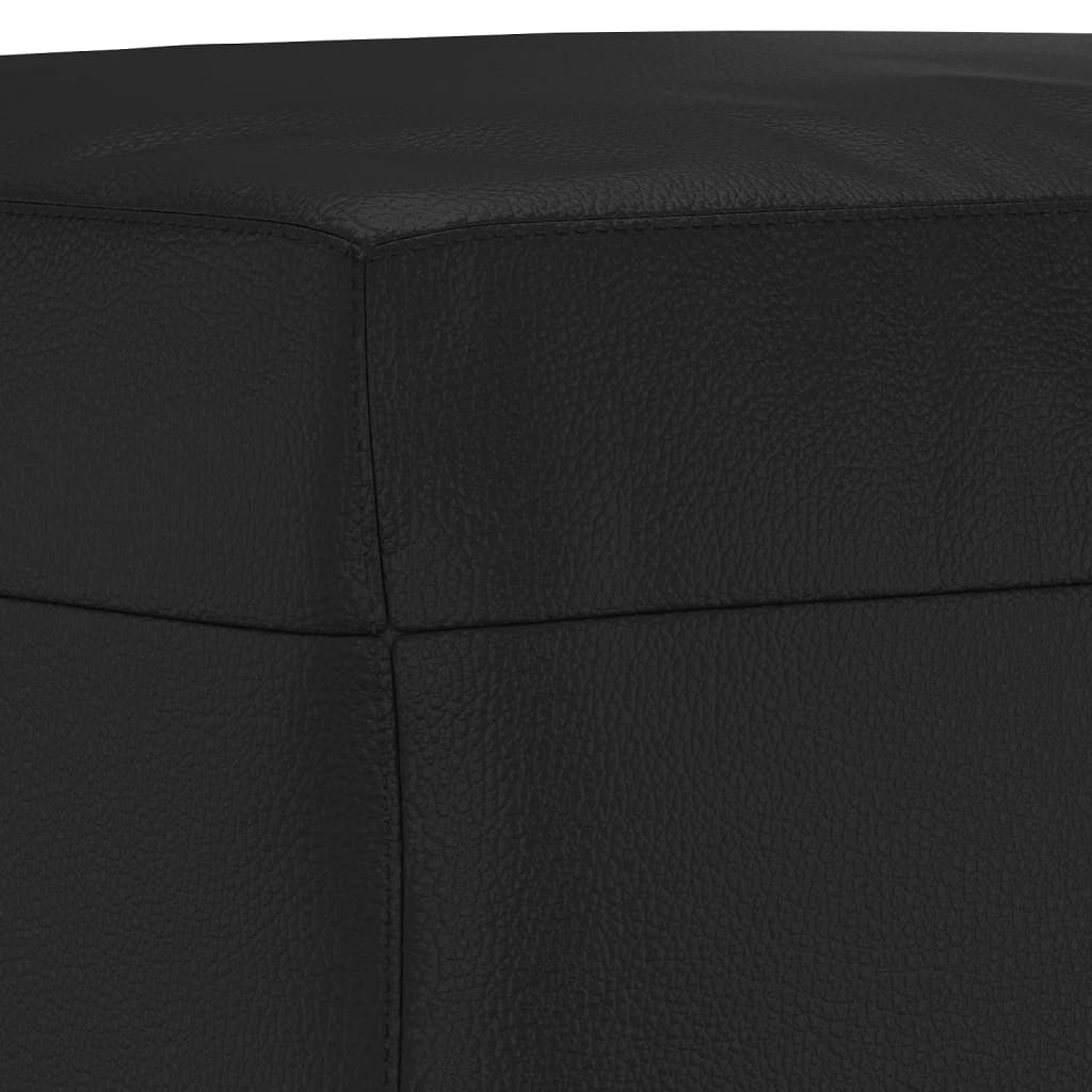 Panca/panca sintetica nera 100 x 35 x 41 cm 02_0010698