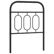 Testiera | Testata di Ricambio in Metallo Nero 75 cm