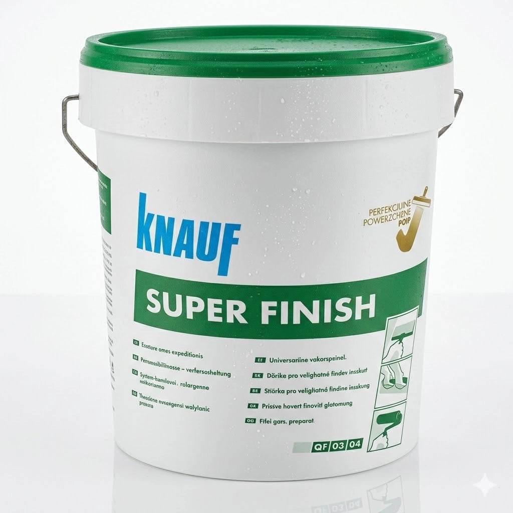 Stucco Pasta Super Finish Knauf Vinilico Bianco 6 kg