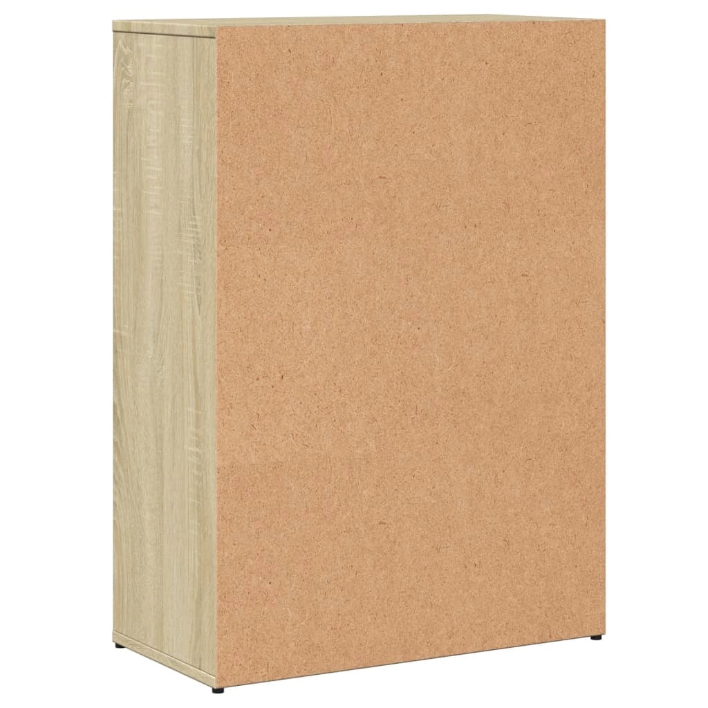 Buffet credenza cassettiera armadio mobile contenitore organizer per cucina soggiorno salotti set da 2 Sonoma 60 x 30 x 84 cm legno ingegnerizzato marrone 02_0036813