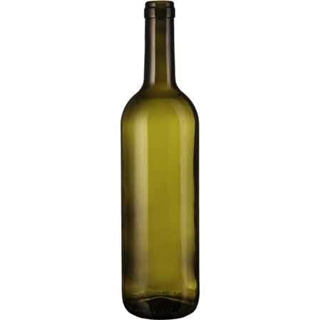 BOTTIGLIA IN VETRO TIPO 'BORDOLESE' 1500 ml - colore uvag- 12 pezzi