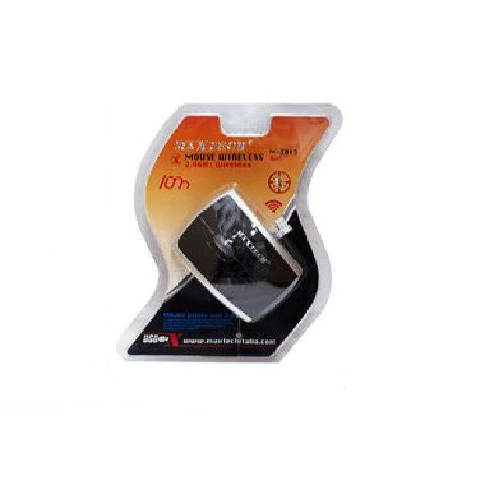 Trade Shop - Mouse Wireless 2.4ghz Senza Fili Per Pc Computer Notebook Pc 1600dpi Maxtech M-z013 -