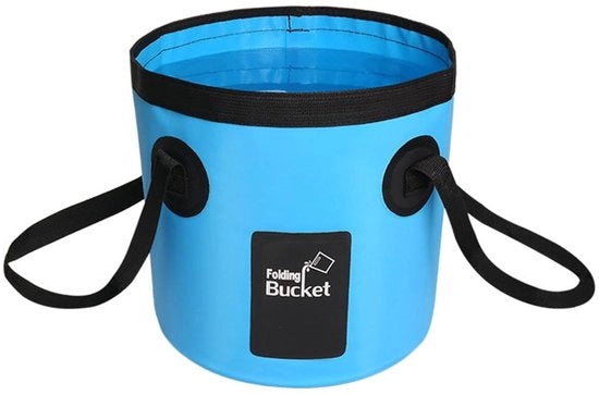 Emme 12 Litri Opvougable - Portatile - Impermeabile - Leggero - Sostenibile - Senza Perdita D'acqua - Contenitore Acquatico
