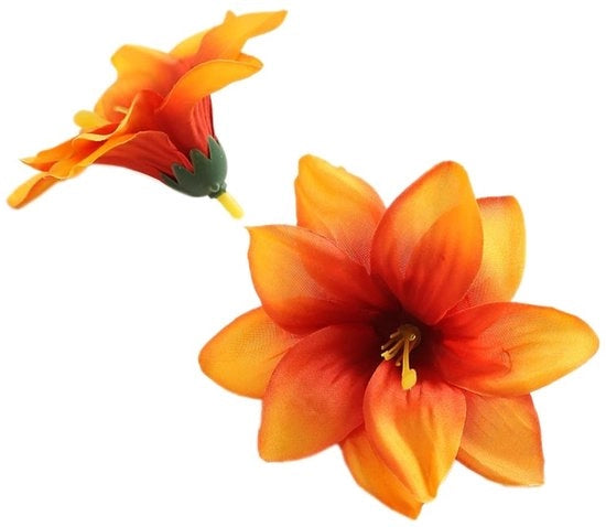 Decorazioni per Festa - Bocche di Fiori 20 Stuks - Fiori Artificiali - Tessuto - Decorazione - Matrimonio - Attività di Fai da Te - Diametro 9 cm