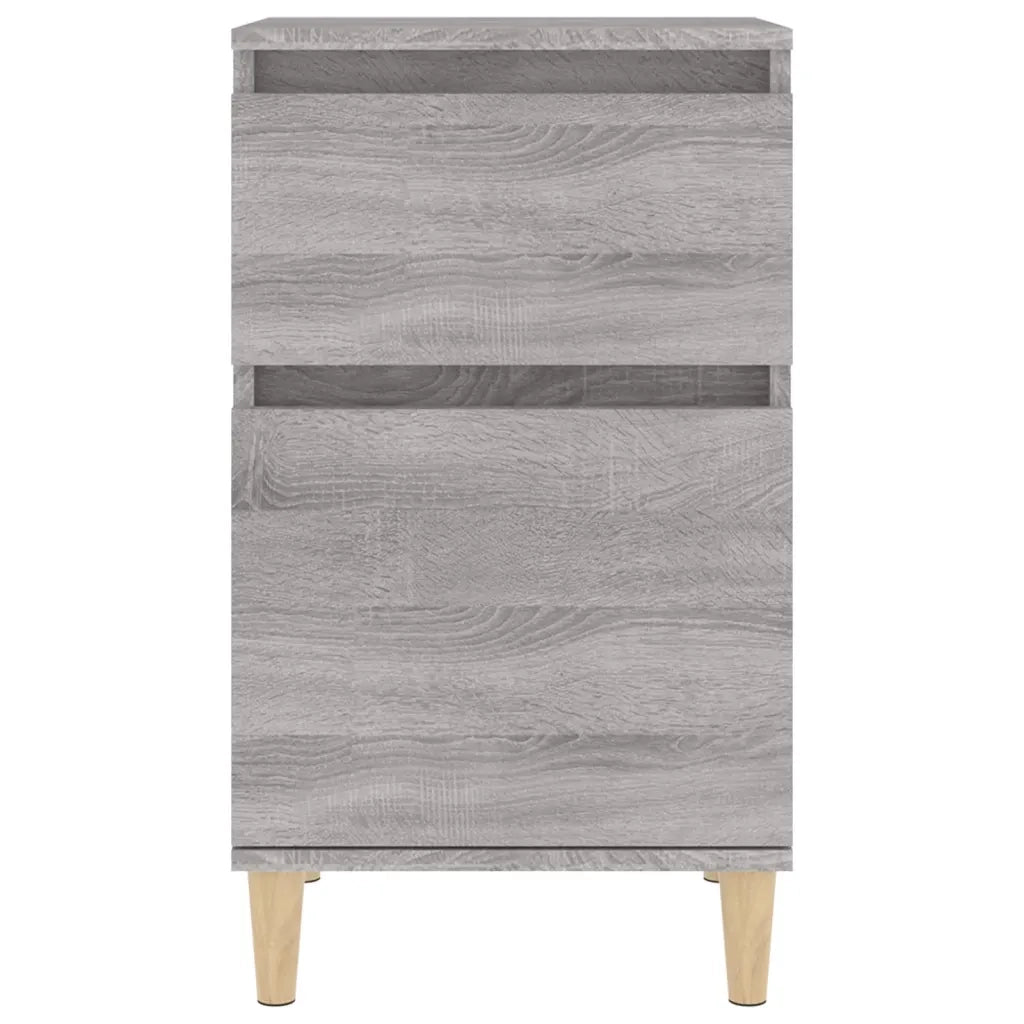 Comodino | Armadio da Notte | Mobiletto da notte Grigio Sonoma 40x35x70 cm