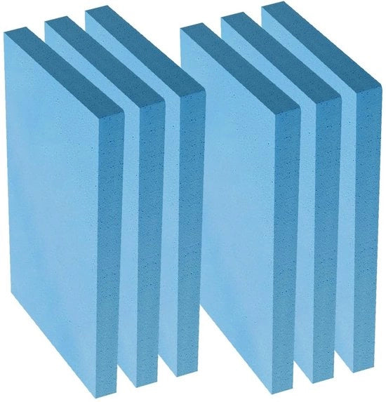 Piastrelle di schiuma per modellismo 6 pezzi - Piastrella di schiuma per modellismo - Piastrella per modellismo - Dimensioni 30 x 20 mm