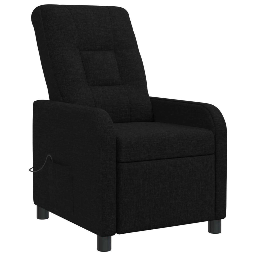 Poltrona Massaggiante Nero Tessuto 42035035