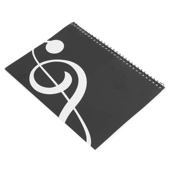 Papier per musica 50 pagine - Carta per musica - Carta da scrivere per adulti - Quaderno di appunti - Foglio bianco - Carta di alta qualità