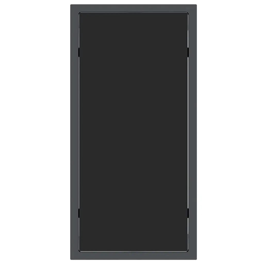 Lettini Sole 2-persona 3 pcs Nero e antracite Acciaio