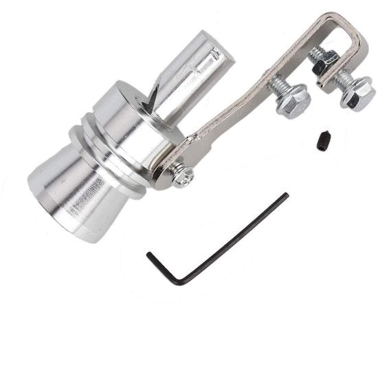 Sistema di scarico di alta qualità in alluminio CNC - Valvola di illuminazione del pedale - Simulator - Fissaggio universale - Facile da installare - Design elegante - Scarico