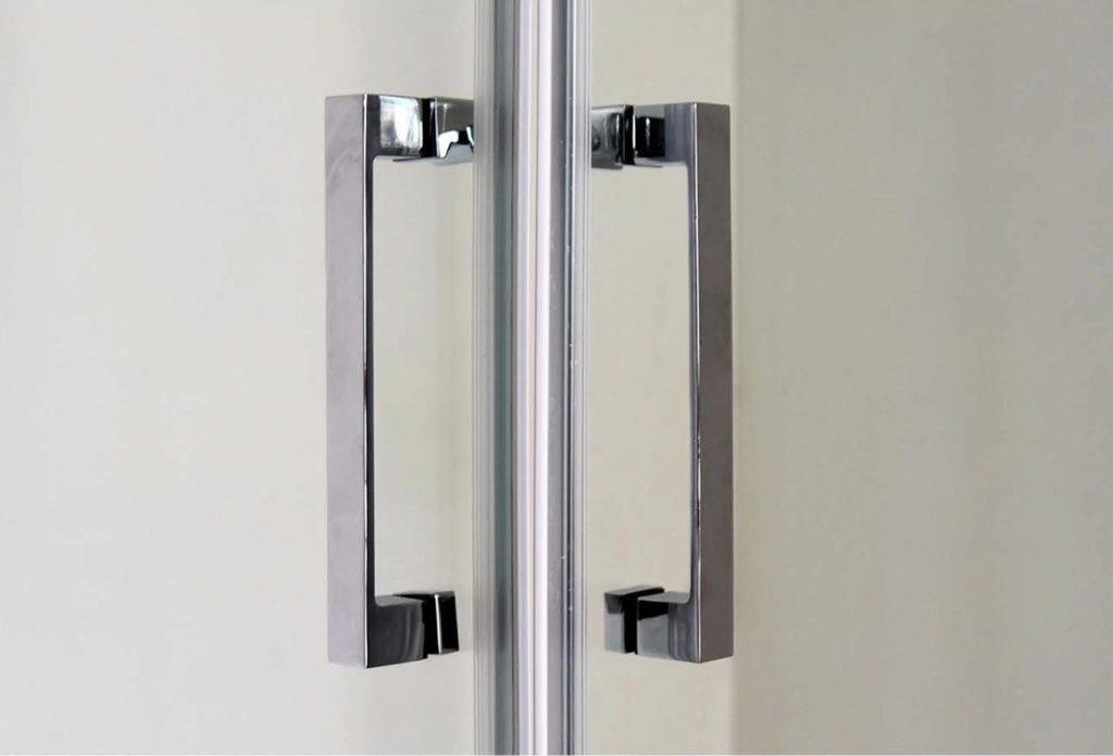 Box doccia Style profilo cromato trasparente 140x140cm da 6mm