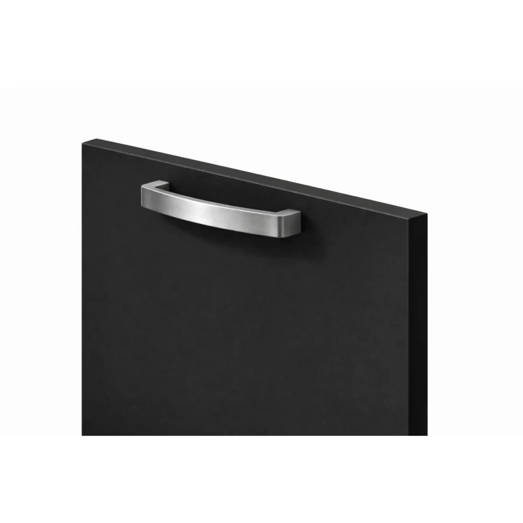 Anta per mobili in Legno nobilitato Compresa di Maniglia 72x60 Nero