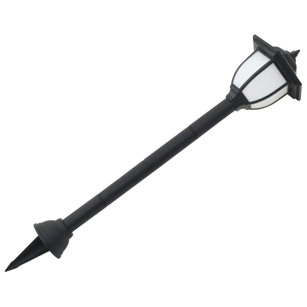 Lampade Solari da Esterni 3pz a LED Nero 44471