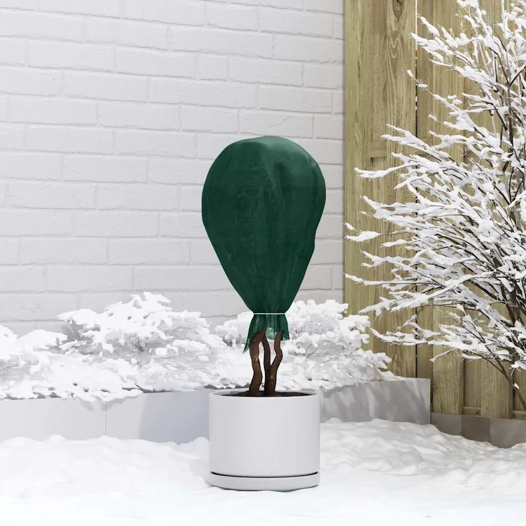 Fleece per Piante di Protezione dal Gelo Verde 100 x 1,6 m