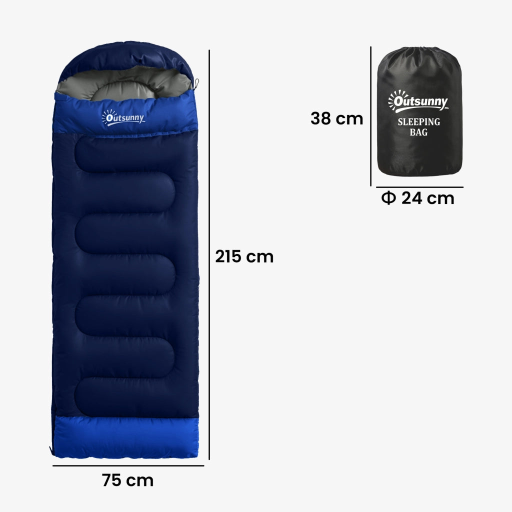 Sacco a pelo ¨C Minimal ¨C Blu navy