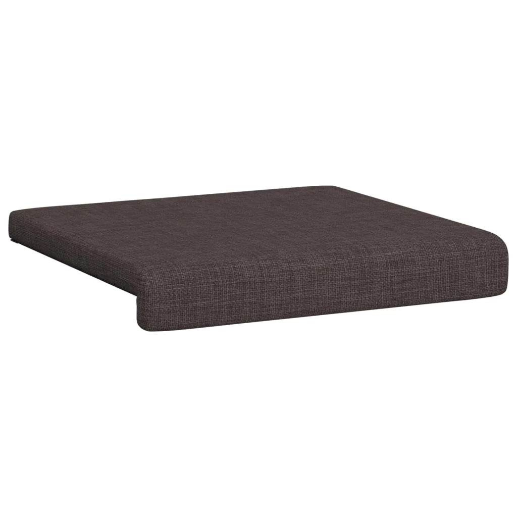 Cuscino per panchina 4 pcs Tessuto Marrone Scuro 42043089