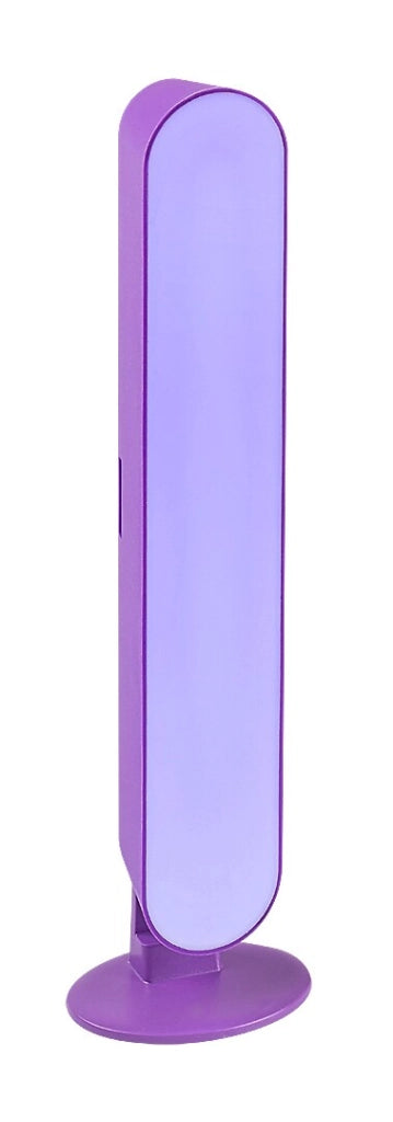 Lampada tavolo LED 3W USB con telecomando viola Rabalux