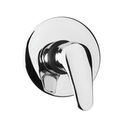 Miscelatore doccia da parete europa ad incasso ottone colore cromato bagno