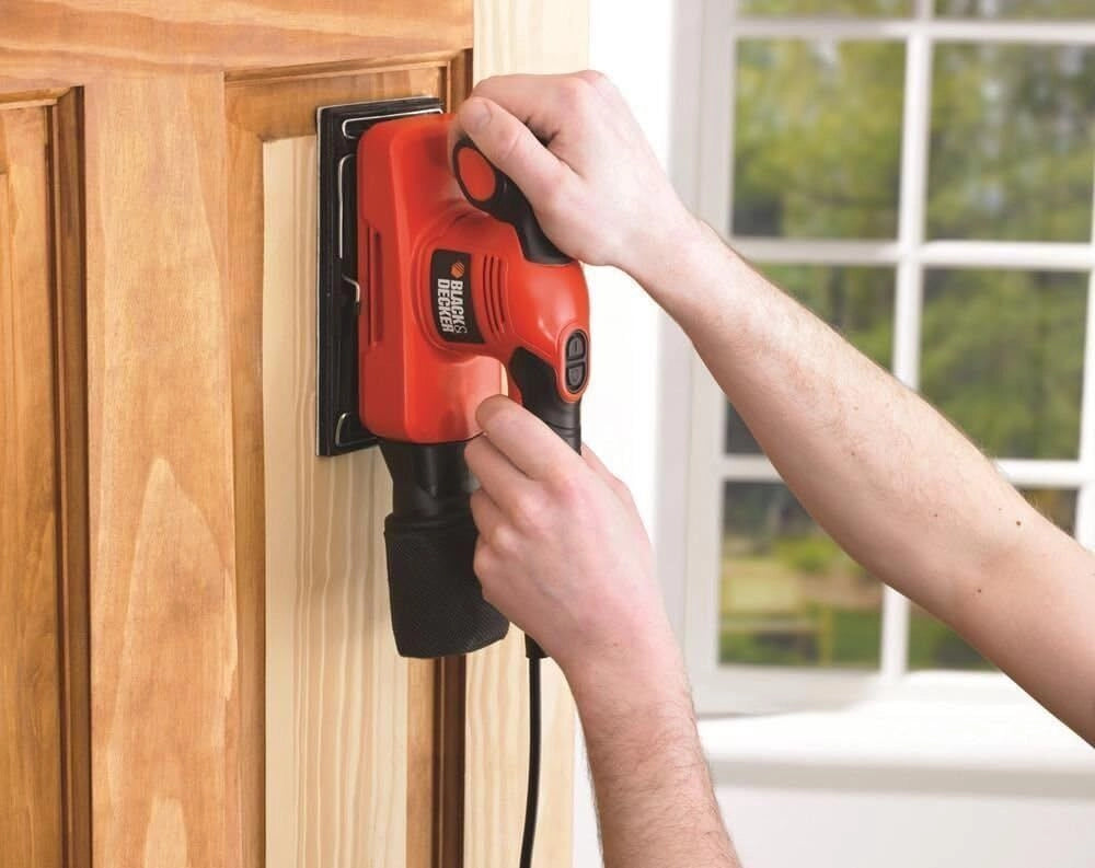 Black & Decker KA320EKA levigatrice portatile Levigatrice orbitale 7000 Giri/min 240 W