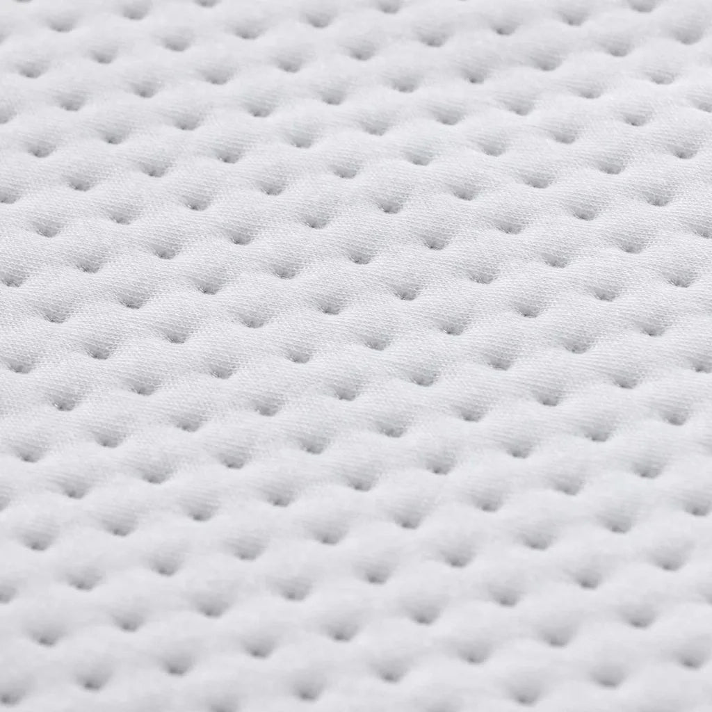Topper per materasso Bianco 180 x 200 cm Tessuto Jacquard 4106207