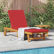 Lettino da sole Marrone 199 x 63 x 85 cm 4105539
