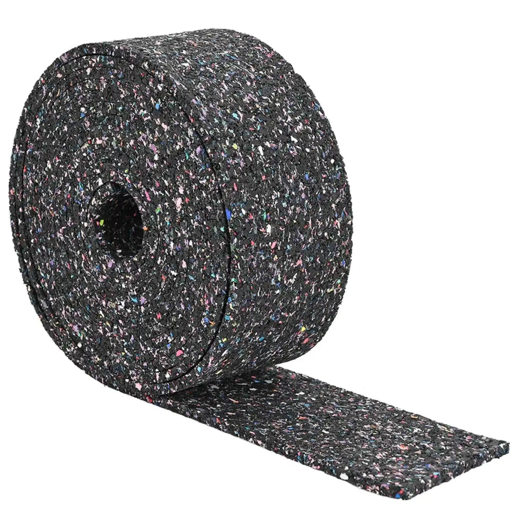 Rotolo di Granulato in Gomma Nero 200 x 10 x 1 cm Gomma 42027289