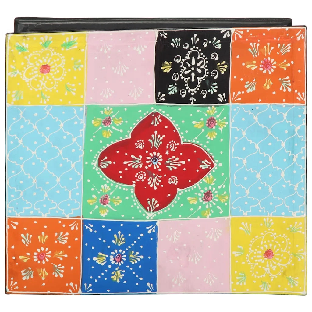 Comodino | Armadio da Notte | Mobiletto da notte con cassetto Multicolore 40 x 35 x 45 cm