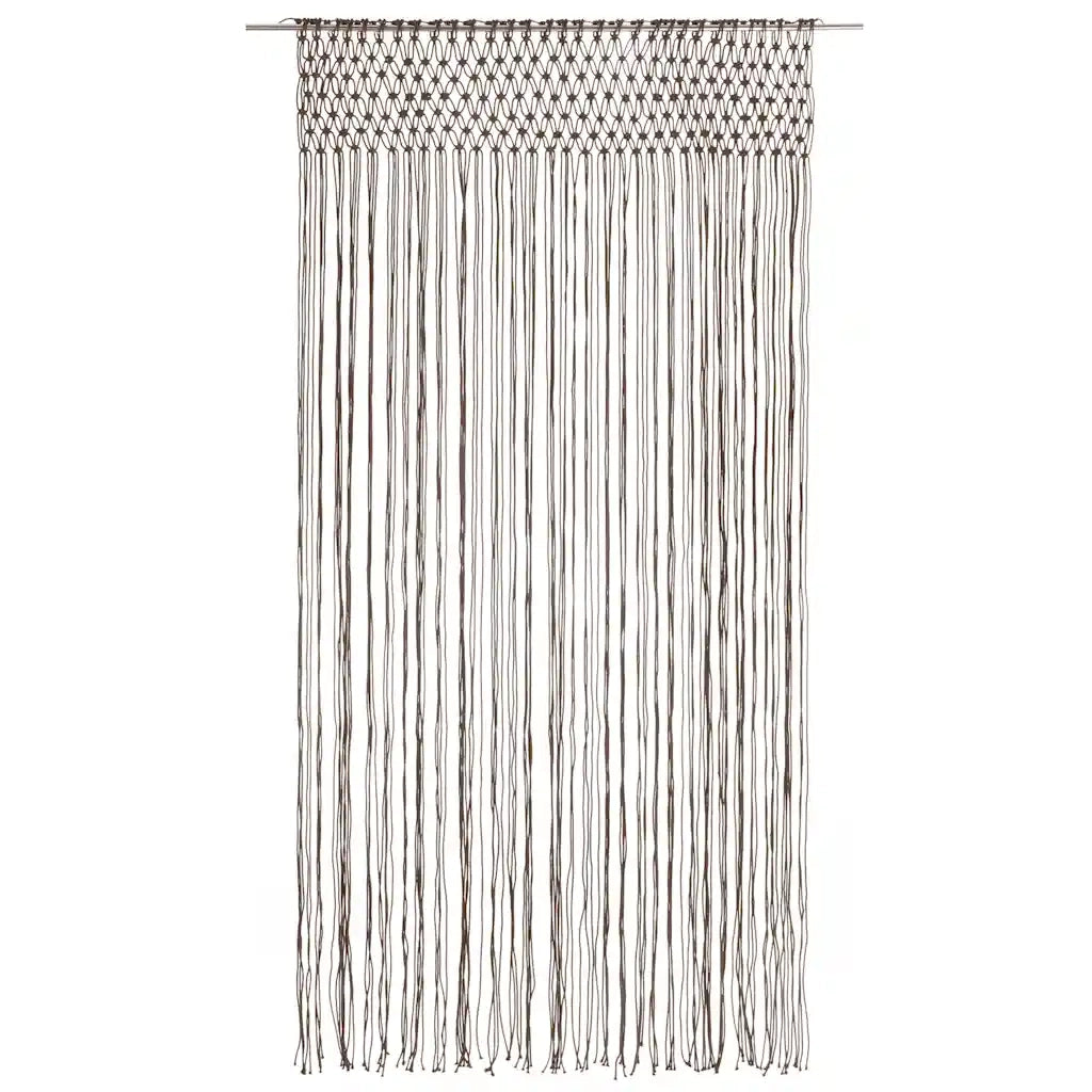 Tenda Macram¨¨ Grigio Talpa 140x240 cm in Cotone