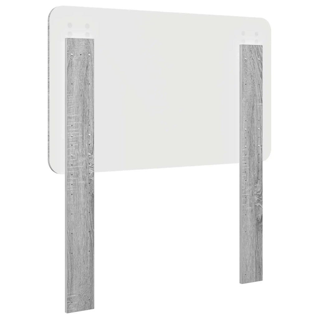 Testiera | Testata Grigio Sonoma Legno multistrato
